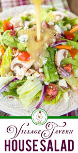 Village Tavern Maison Recette Salade In 2020 Salad Side Dishes Homemade Salads House Salad