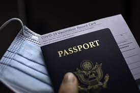 The government said no final decision had been made on covid passports. 0zpmseoiufmhim