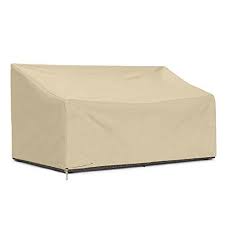 Sunpatio Outdoor Bench Cover 80 Inch Heavy Duty Sofa Cover Patio Furniture Cover All Weather Patio Furniture Covers Bench Furniture Outdoor Living Furniture