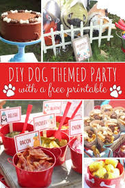 Plus we have cute kids dog party printables to go along with. Adorable Diy Dog Themed Birthday Party Hunny I M Home
