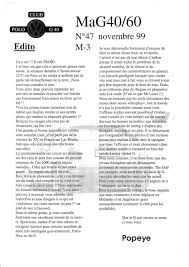 Novembre 99 - MaG4060 - N°47 (FR) — Volkswagen Polo G40