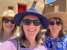 At the Pueblo with Tracey and Diane Bray-Doebner.