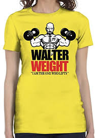 Amazon Com Bro Science Womens Walter Weight T Shirt Clothing