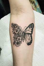 A dancing butterfly might be an inspiring spot of color that brightens a gray spring day, but they're ephemeral and disappear when the temperature drops again. Beautiful And Meaningful Butterfly Tattoo Guide Butterfly Neck Tattoo Butterfly Tattoo On Shoulder Neck Tattoo