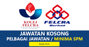 Iklan jawatan kosong kolej felcra dibawah skim personel mystep fessb (kolej felcra). Jawatan Kosong Di Kolej Felcra Pelbagai Jawatan Permohonan Terbuka Jobcari Com Jawatan Kosong Terkini
