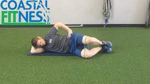 Hip abductor exercises work in the frontal plane of movement, says jamison. Side Lying Hip Abduction Banded Clamshells Youtube