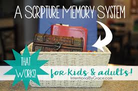 A Scripture Memory System That Works For Adults Kids