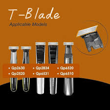 4-Pack Replacement Blades and 3 Guide Combs for OneBlade