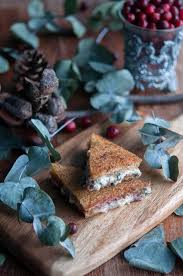Blue Cheese And Cranberry Jam Croque Monsieur Recipe Cranberry Jam Food Savoury Food