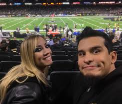 First time in the Superdome!!! Cheering