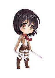 Blinking Mikasa By Kiraselixir Chibi Attack On Titan Anime Chibi Characters