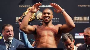 Anthony joshua claimed olympic glory at london 2012 before going on to become one of the biggest joshua defeated legend wladimir klitschko in an unforgettable battle in front of 90,000 at. Anthony Joshua Has Eye On Making Big Statement For Heavyweights Against Andy Ruiz Los Angeles Times