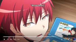 Ansatsu kyōshitsu) is a japanese comic science fiction manga series written and illustrated by yūsei matsui. Karma From Assassination Classroom Was Playing A One Piece Game On His Ds Onepiece
