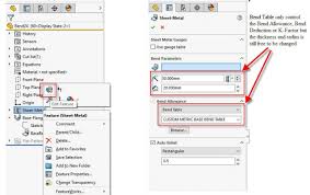 How To Create A Custom Solidworks Sheet Metal Bend Table