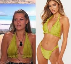 Contains a list of every episode with descriptions and original air dates. Love Island Uk Season 6 Episode 5 Shaughna S Mustard Bikini Shop Your Tv