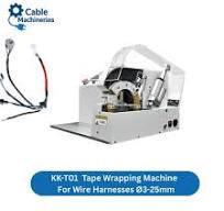 Easy Operation Electric Benchtop Wire Harness Wrap Machine ...