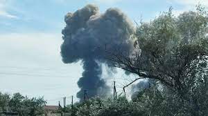 Взрывы на российской авиабазе в Крыму