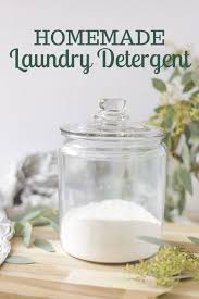 Homemade laundry detergent (powder) ingredients: Homemade Laundry Detergent A Blossoming Life