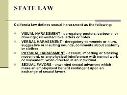 Sexual Harassment Student Packet Power Point
