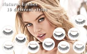 Amazon.com: IFLOVEDEKD 10 Styles False Eyelashes 10 Pairs 3D Fake Eyelashes  Short Lashes Natural Look 100% Handmade Natural Lashes Cat Eye Lashes Pack  Reusable False Lashes Soft Wispy Lashes Fluffy Eye Lashes :