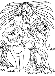 Break out the crayons for kids to color these free printable coloring pages of their favorite animals, from cats and dogs to sharks and dinosaurs! Cute Wild Animal Coloring Pages Jungle Coloring Pages Animal Coloring Pages Zoo Coloring Pages