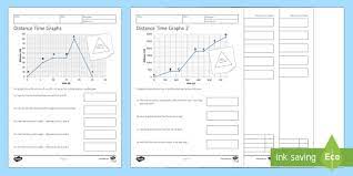 Time graphs sketch position vs. Distance Time Graph Worksheet With Answer Key Math Twinkl