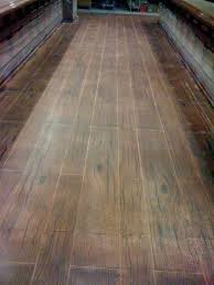 A Wood Floor Made Of Concrete Concrete Stained Floors Concrete Floors Wood Stamped Concrete
