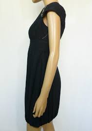 Donna Ricco Black New Beaded Silk Chiffon Short Cocktail Dress Size 4 S 71 Off Retail