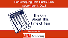 The Bookkeeping Side Hustle Pub | Kate Josephine Johnson | Substack