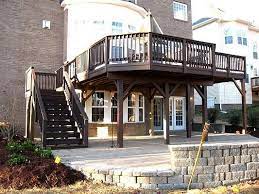 Check out 101 carefully selected collection of deck ideas and designs. Elevated Deck Designs Elevated Composite Deck Creating Covered Patio Area Composite And Building A Floating Deck Decks Backyard Building A Deck