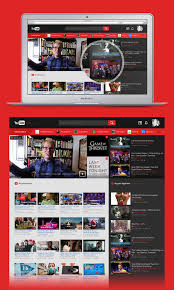 Youtube Homepage Redesign Concept Youtube Design Youtube Redesign