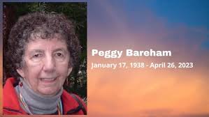 Peggy Bareham (January 17,1938