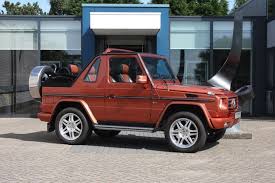 Very Unique G400 Cdi Convertible Designo With Brabus 20 This Rare Convertible Version With Designo Orange 0020 Mercedes Benz G Class Mercedes Benz Top Cars
