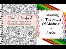 Take a peek at this great artwork on johanna basford's colouring gallery! 2020 Weekly Coloring Planner By Johanna Basford Review And Full Flip Through Youtube