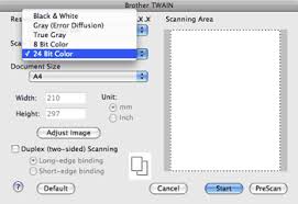 The color mode or image mode determines how colors combine based on the number of channels in a color model. Settings In The Scanner Window