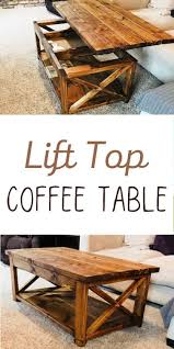 For about $50 in materials, this solid wood coffee table with it's x detailing could be yours. Pin On Wood Crafts And Projects