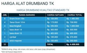 Terompet merupakan instrumen bras yang sering digunakan terutama dalam musik klasik dan juga jazz. Harga Alat Musik Drumband Dengan Harga Terjangkau