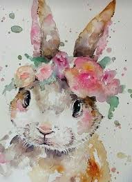 Pin By Mckenna On Aquarelle Peinture Art Painting Images Bunny Art Art