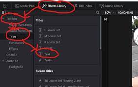 Once you do that, they will be available in your text editing tab in resolve. Add Text In Davinci Resolve Some Easy Effects Video With Jens
