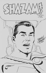 Shazam by Jerry Ordway, in Jeff OBryant's Todd Klein Title Logos Comic Art  Gallery Room