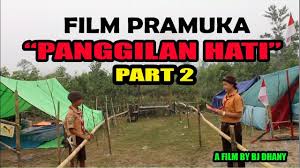 Sejumlah peserta berlatih memanjat pohon dengan tali dalam perkemahan hari pramuka di bumi perkemahan pramuka, cibubur, jakarta, jumat (14/8/2020). Film Pramuka Terbaik Panggilan Hati Part 1 Youtube