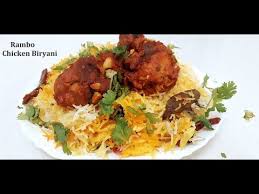 Rambo Chicken Biryani Recipe Restaurant Style Home Youtube Chicken Biryani Recipe Biryani Biryani Recipe