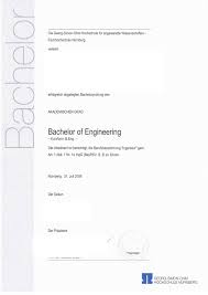 N bachelor of arts / engineering / fine arts / music / science from a fachhochschule (university of applied sciences), a berufsakademie (vocational academy) since 2006, or from a universität (university), technische universität (technical university), a specialized hochschule (university), e.g. Ingenieur Trotz Bachelor Mikrocontroller Net