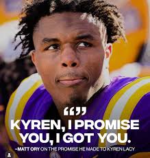 Former LSU wide receiver Kyren Lacy was nearly 100 yards behind a fatal  crash that killed a 78 year-old man, a newly released video shows Lacy took  his own life days before