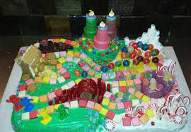 I Was Asked To Make A Birthday Cake For The 6 Year Old Girl I Nanny I Had Always Wanted To Make A Candyland Cake And This Was My Chance I Hope