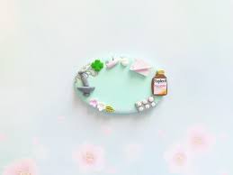 Badge Preparatory In Pharmacy Polymer Clay Polymer Clay Badge Fridge Magnets