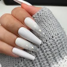Inside base is a clear pink natural nail color, and the outer tips are solid white acrylic. 65 Best Coffin Nails Short Long Coffin Shaped Nail Designs For 2021