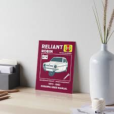 Get My Art Printed On Awesome Products Support Me At Redbubble Rbandme Https Www Redbubble Com I Art Board Print Reliant Robin Ha In 2020 Parody User Manual Print