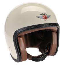 Davida 93 Speedster V3 Cream Znut Brown Leather