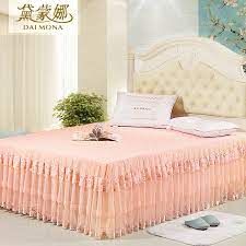 Dai Mengnuo Printing Korean Princess Lace Bed Skirt Bedspread 1 5 1 8 M Bed Sheets Li Mattress Protection Cover Taobao Depot Taobao Agent